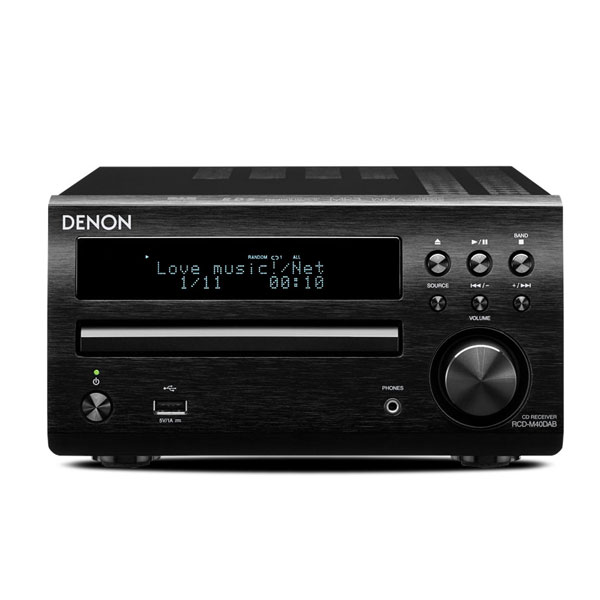 DENON(데논) RCD-M40 올인원 CD리시버/미니오디오