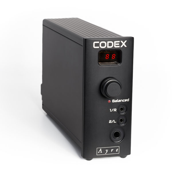 Ayre(에어) Codex(코덱스) USB DAC 내장 헤드폰 앰프