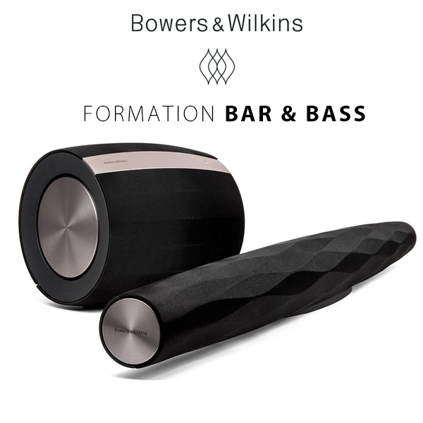 Bowers&Wilkins Formation BAR + BASS 와이어리스 사운드바+우퍼세트(무선연결)